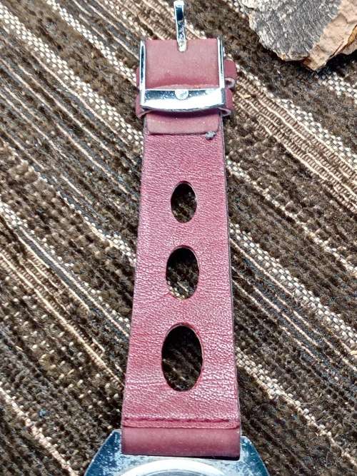 Junghans wrist watch manual wind 33mm ex crown WORKING