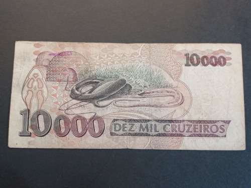 Banco Central Do Brasil 10000 Dez Mil Cruzeiros