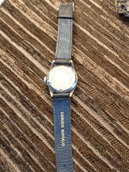 Langel wrist watch manual wind 31mm ex crown WORKING