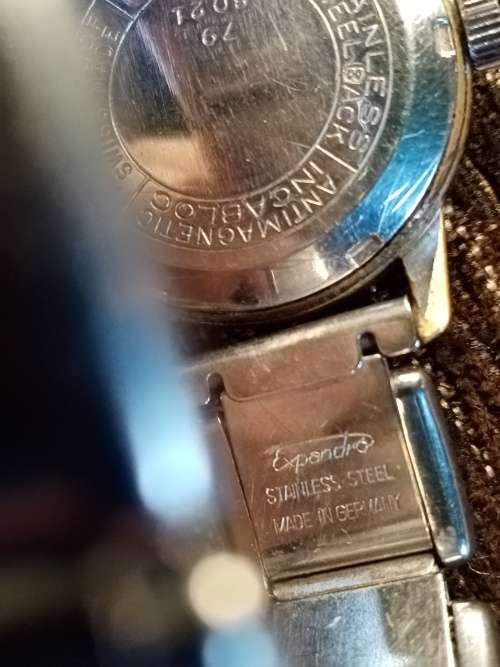 Candino manual wind wrist watch 30mm ex crown WORKING