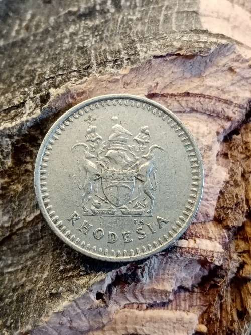 Rhodesia 5 cents 1975