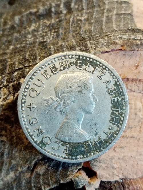 Rhodesia and Nyasaland threepence 1957