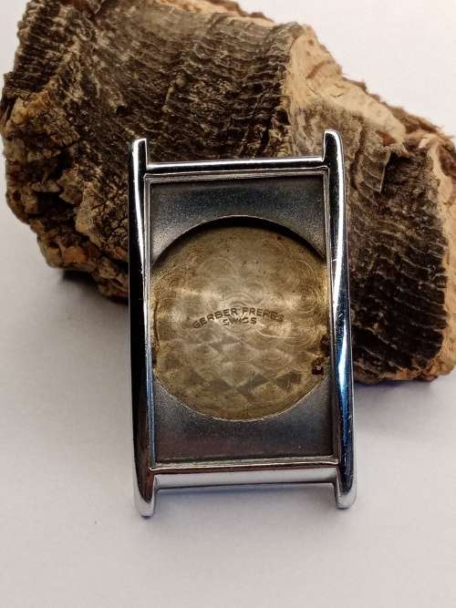 New old stock watch cases no crystal length: 38mm width: 26mm