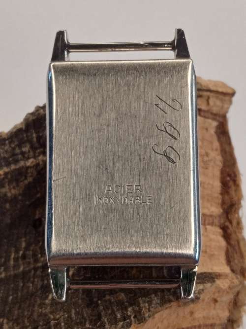 New old stock watch cases no crystal length: 29mm width: 22mm