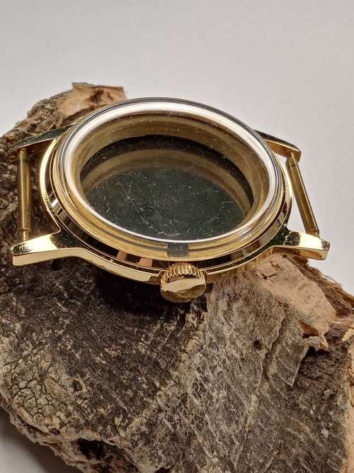 New old stock watch cases crystal intact Size: 34mm ex crown