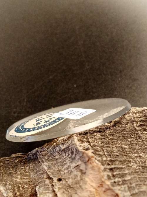 Domed pocket watch crystal thick size: 388