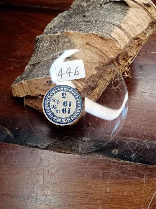 Domed pocket watch crystals Size:446