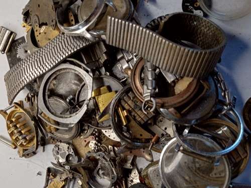 Watch parts for steampunk