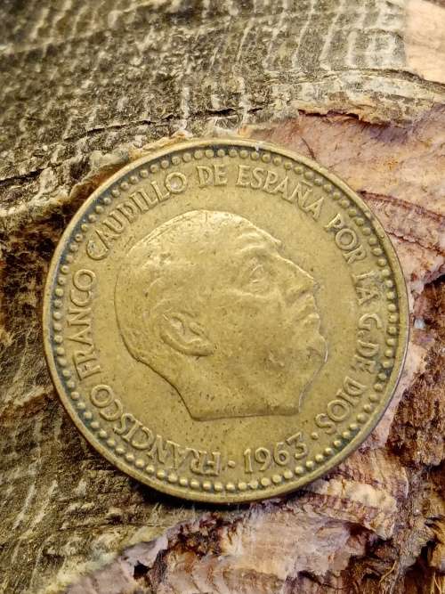 Spain 1 peseta 1963