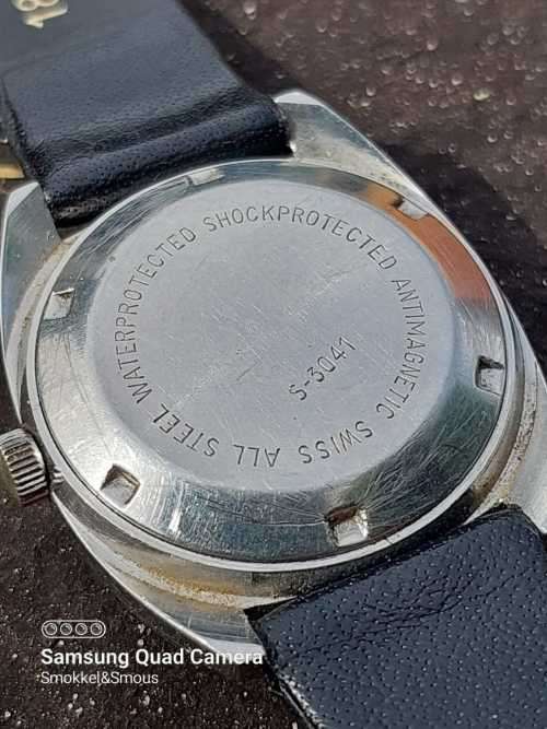 Vulcain Sigma Automatic Eta 2872 Serviced lug size 18mm case size 34mm