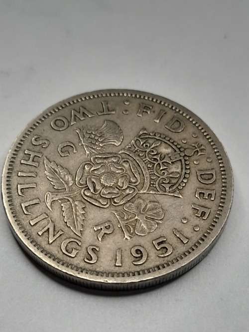 United Kingdom 2 Shillings (florin) 1951