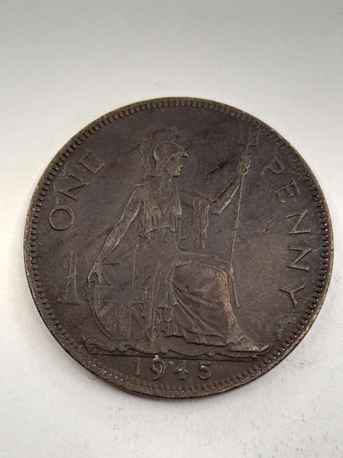 United Kingdom 1945 One Penny