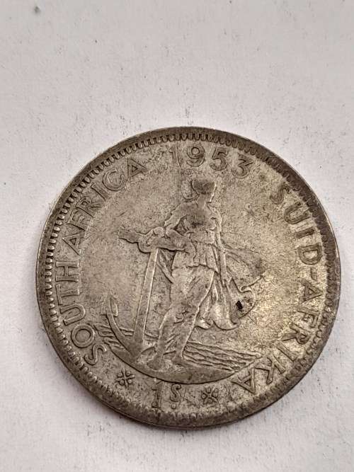 South Africa 1953 One Shilling