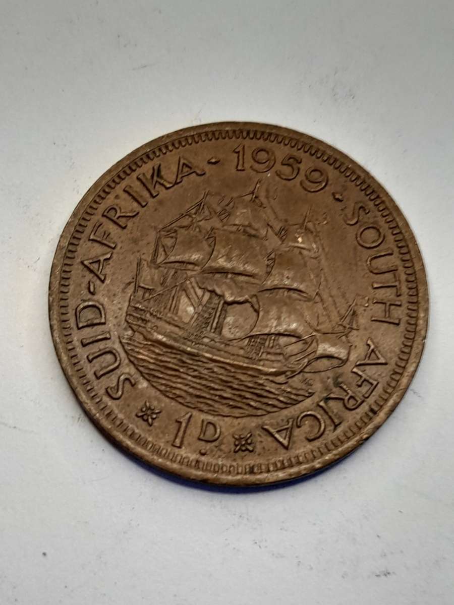 South Africa 1 Penny 1959