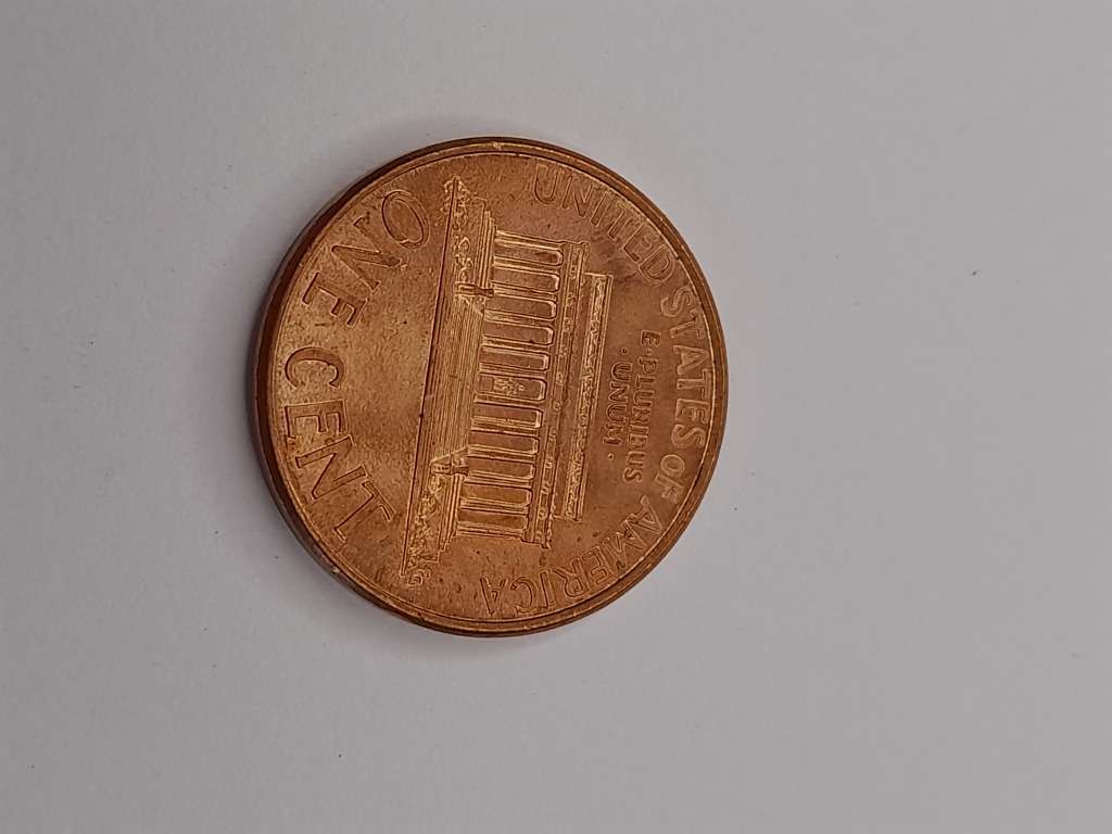 United States of America one cent 1996