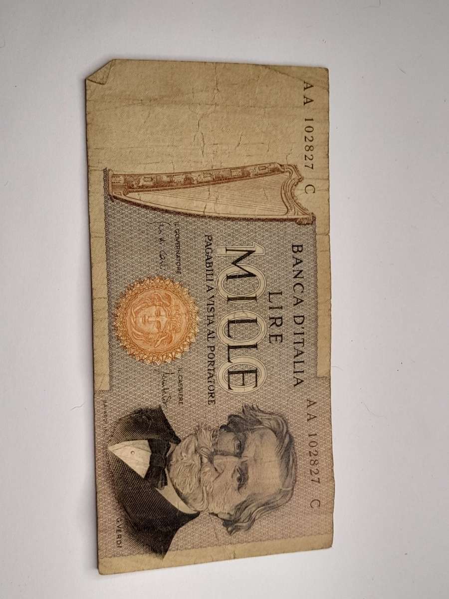 1000 Lire 1969 Italy