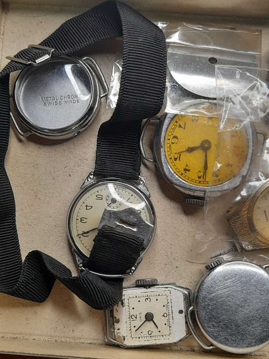 Watch parts for steampunk/repairs