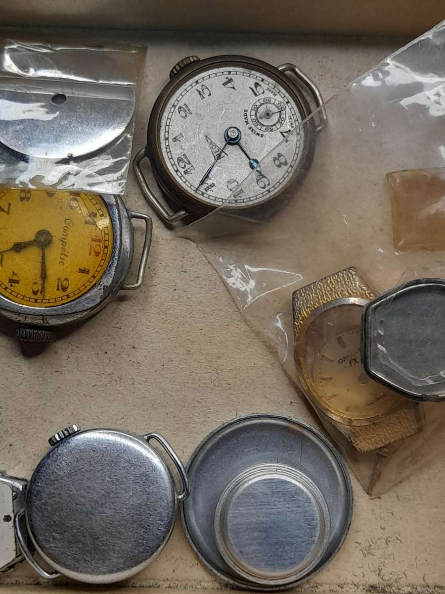 Watch parts for steampunk/repairs