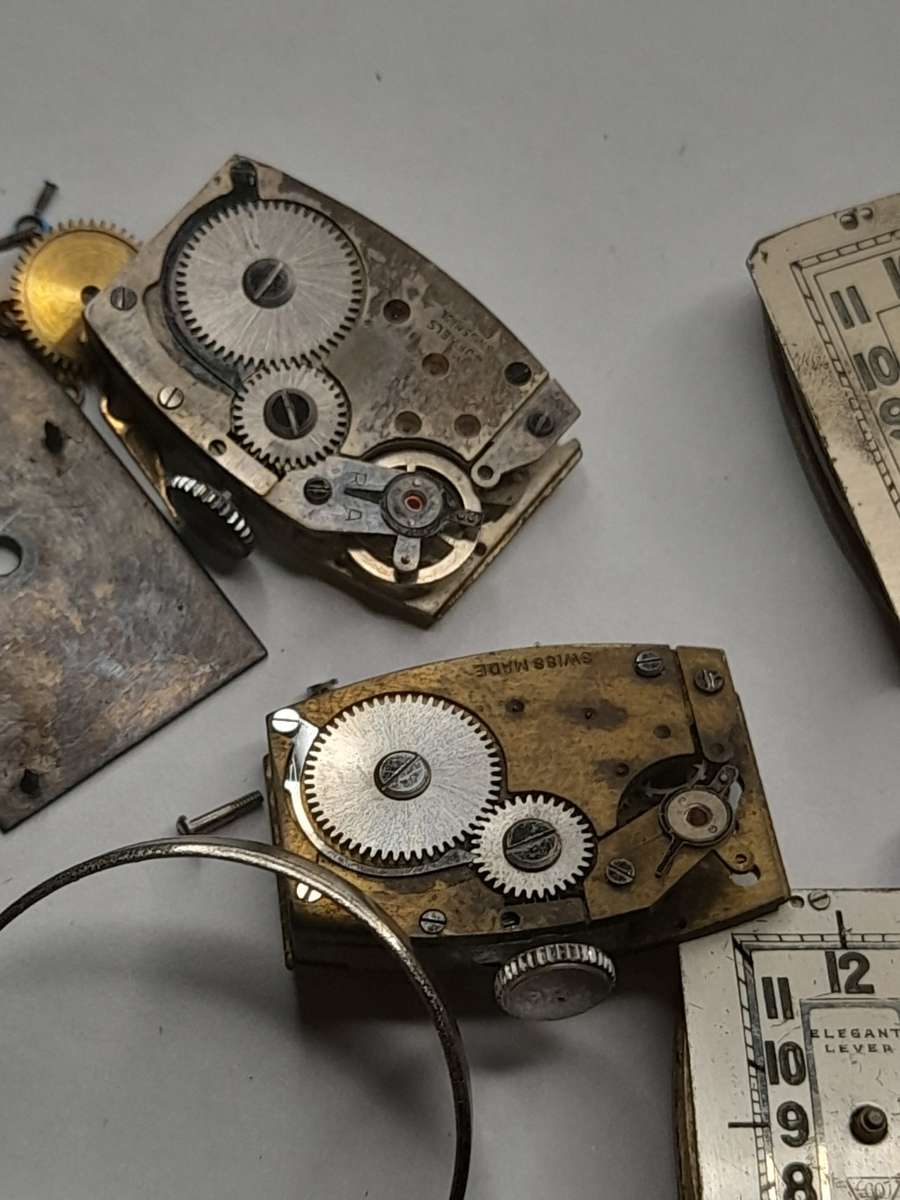 Watch parts for steampunk/repairs