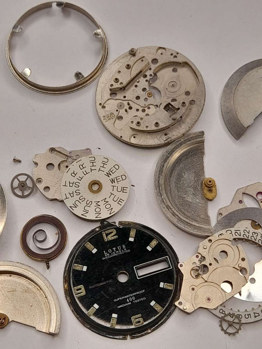 Watch parts for steampunk/repairs
