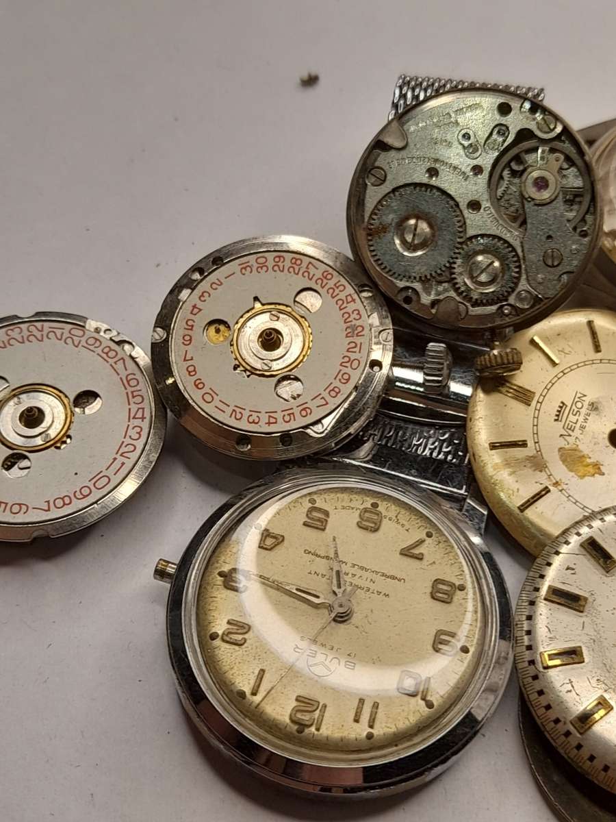 Watch parts for steampunk/repairs