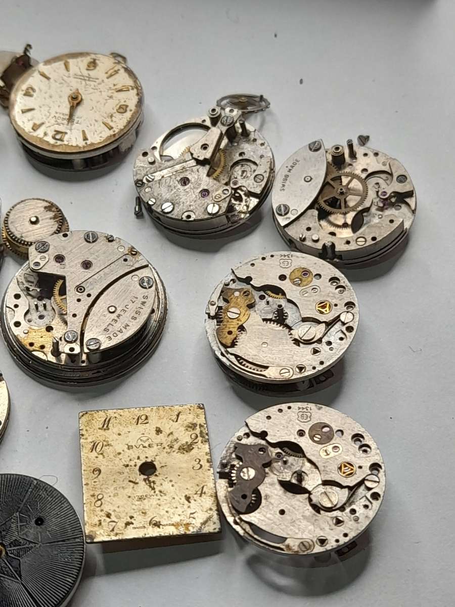 Watch parts for steampunk/repairs