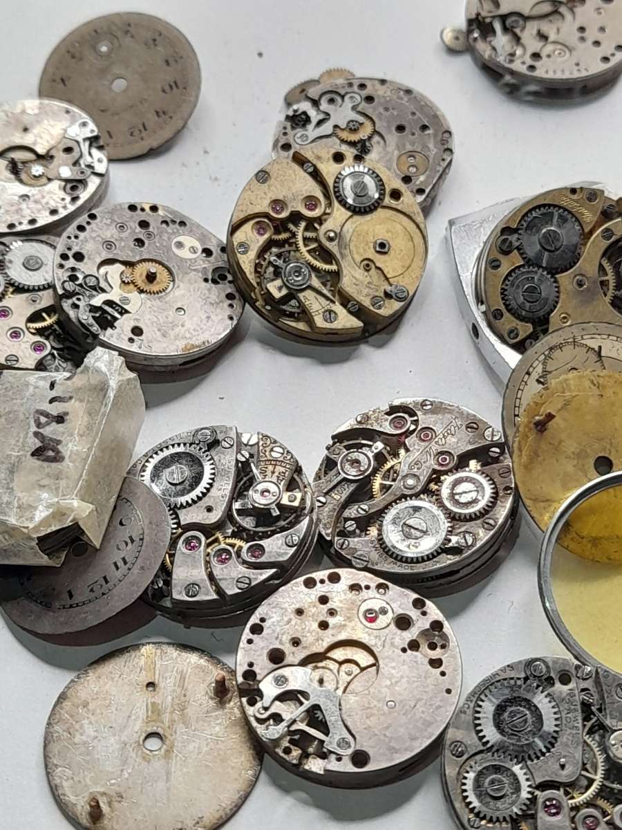 Watch parts for steampunk/repairs