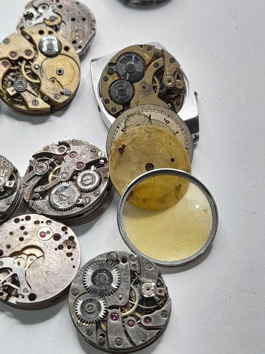 Watch parts for steampunk/repairs