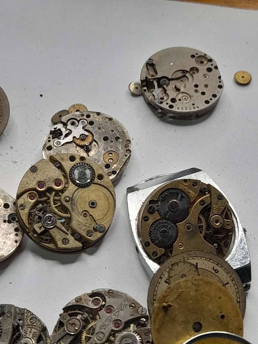Watch parts for steampunk/repairs