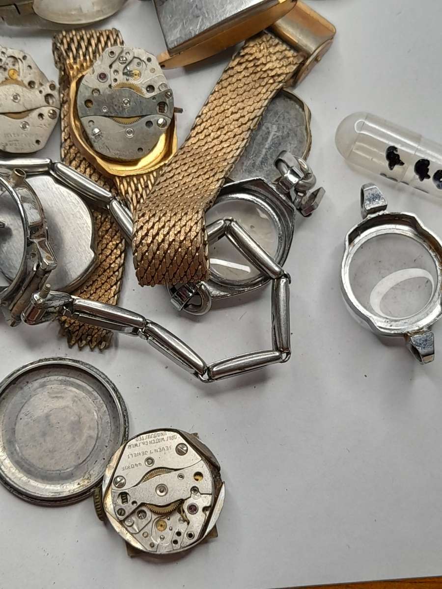 Watch parts for steampunk/repairs