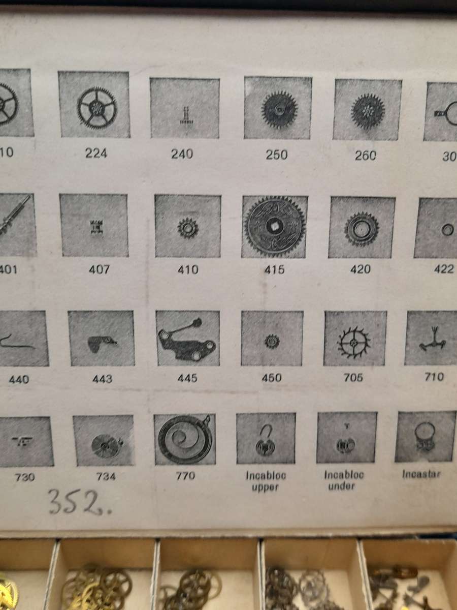 Watch parts for steampunk/repairs