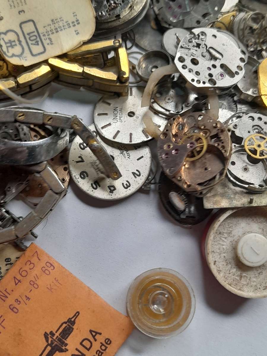 Watch parts for steampunk/repairs