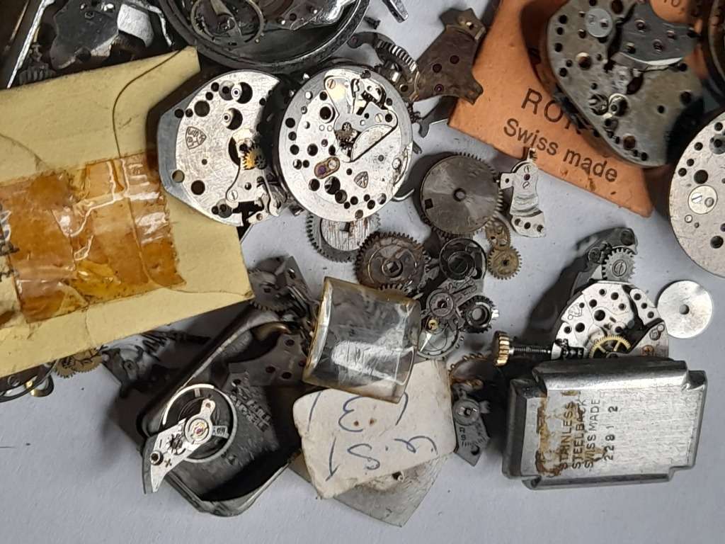 Watch parts for steampunk/repairs