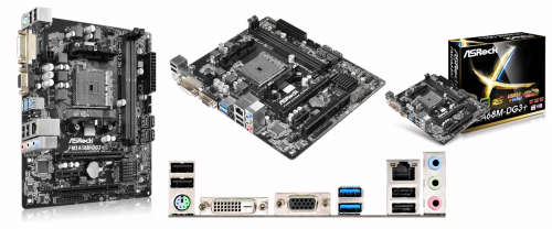 Asrock FM2A68M-DG3+ MOTHERBOARD