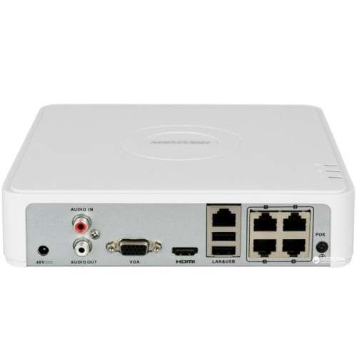 HIKVISION  4 Channel Mini NVR 40Mbps  with 4 PoE
