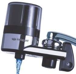 Instapure Water Filter Clear and Chrome