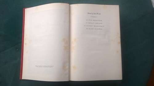 Winston Churchill book set & LP record (The voice of Winston Churchill)