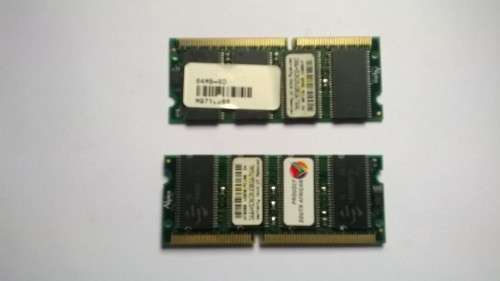 Fujitsu HDD 20GB and notebook ram ("Vintage")