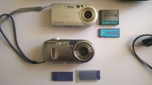TWO CAMERAS:  Sony Cybershot 5.1 mp