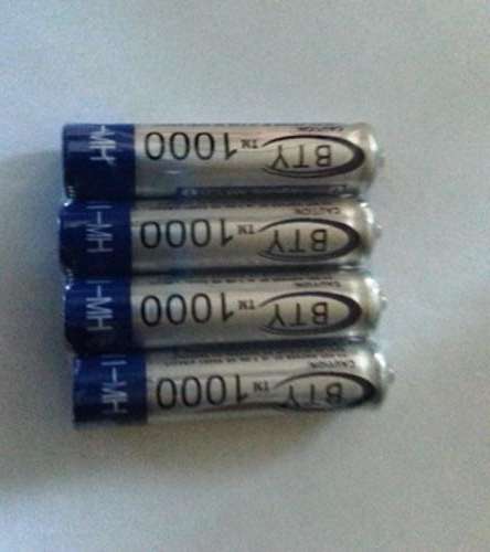 BTY Rechargeable Ni- MH Battery - AAA (4pack)