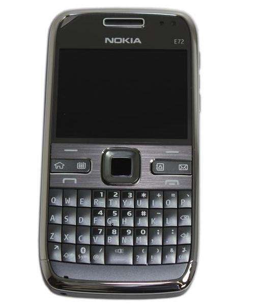 Nokia E72 Silver gray GSM 3G Unlocked WiFi 5MP Camera Smartphone +free 8GB memory card
