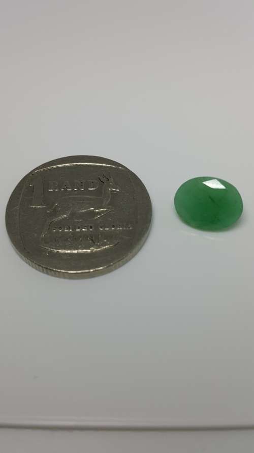 1.63CT AMAZING CHARACTERISTICS! 100% NATURAL GENUINE OPAQUE EMERALD