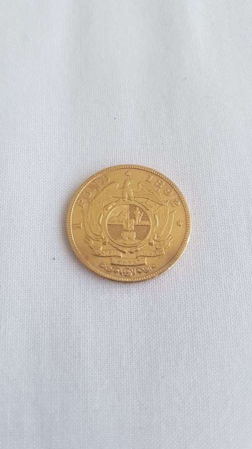 Gold Coin - 1892 Pond - double shaft