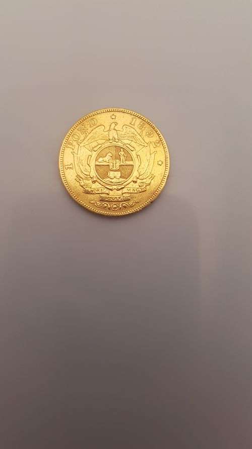 Gold Coin - 1892 Pond - double shaft