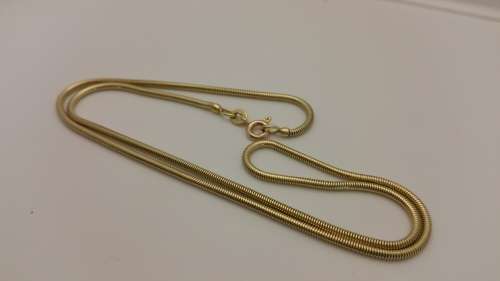 14ct Gold Ladies Snake chain - Pre-owned