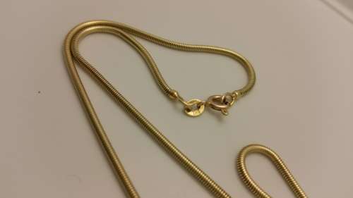 14ct Gold Ladies Snake chain - Pre-owned