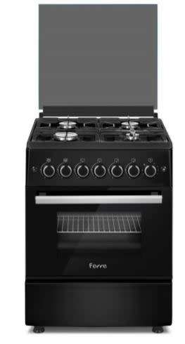 STUNNING GAS STOVE 600MM X 600MM  4 BURNER WITH GAS OVEN QUALITY GUARANTEED 2 YEAR WARRANTY