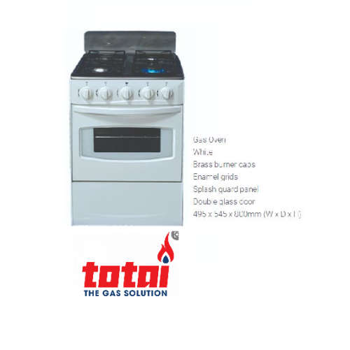 TOTAI 4 BURNER FREESTANDING GAS STOVE