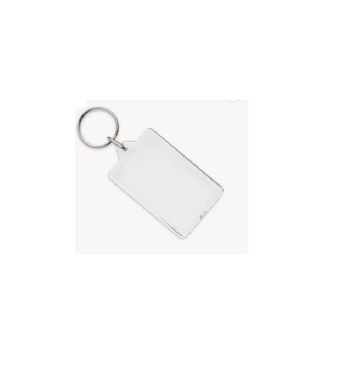 PHOTO KEY RING BLANKS BULK PACK  40MM X X40MM