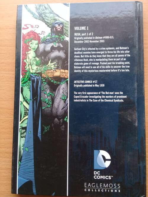 Batman - Hush (Part 1)  (DC Comics Graphic Novel Collection #1) - Jeph Loeb (hardcover)